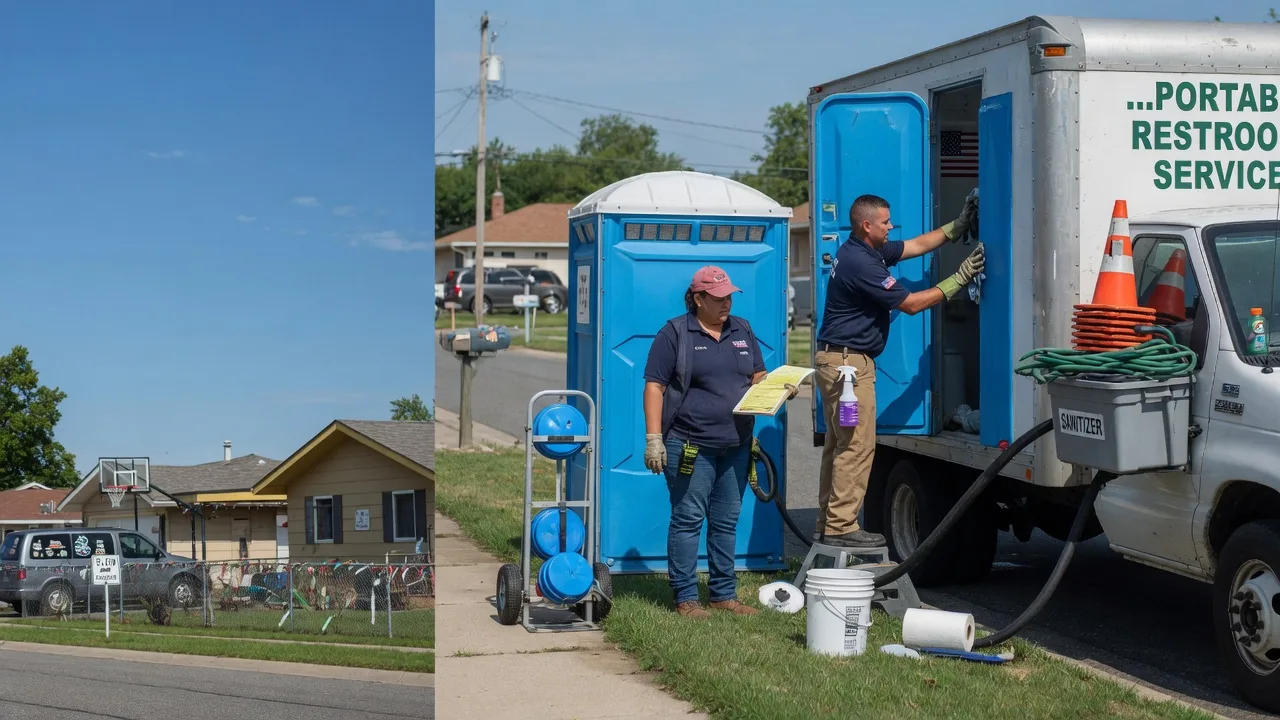 Portable Toilet Rental in Maple Hill, KS near me